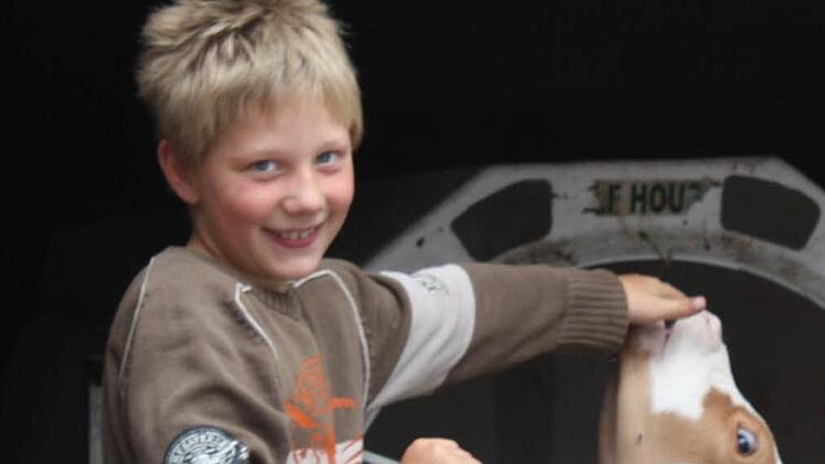Bauernhof zum Anfassen: Der neunjährige Lukas lebt mit seinen Eltern auf einem Erlebnis-Hof.