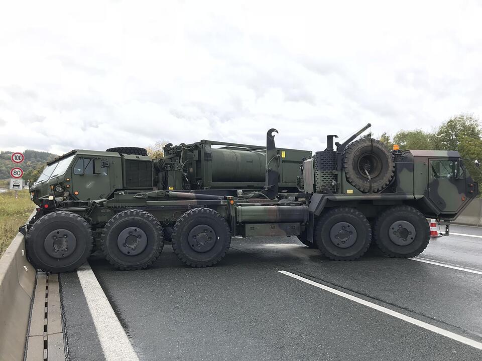 Unfall auf der A9 in Oberfranken