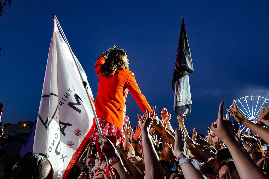 Jared Leto und Thirty Seconds to Mars bei Rock im Park
