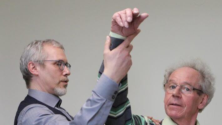 Gruppentherapie bei der Schlaganfall-Selbsthilfegruppe KulmbachBarbara Herbst