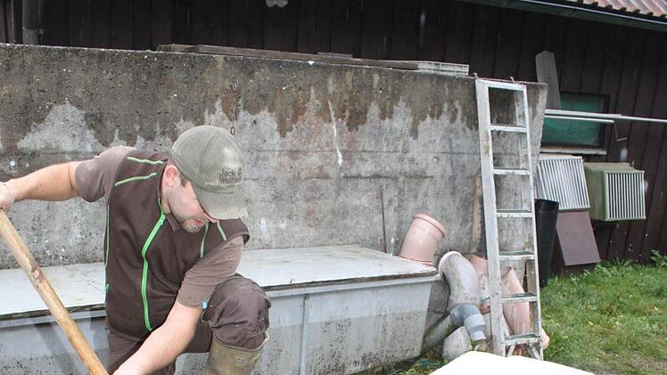 Ronny Seyfried bei der Arbeit