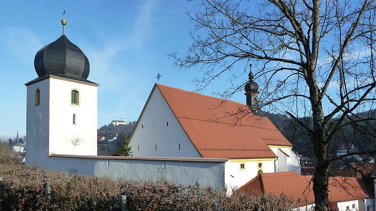 Die Wehrkirche in Heiligenstadt Foto: Dieter Zöbelein