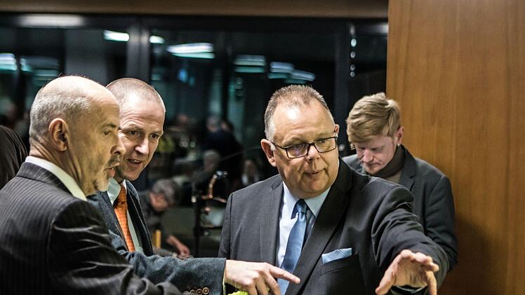 Impressionen vom Stehempfang der Stadt Neustadt im generalsanierten RathausFoto: Jochen Berger