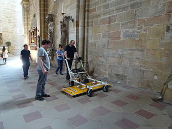 Bamberg: Arch&auml;ologen machen im Dom geheimnisvollen Fund - "bislang auf keiner Karte"