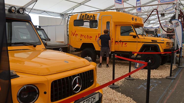 Die Offroad-Messe Abenteuer und Allrad in Bad Kissingen in 2019. Peter Rauch
