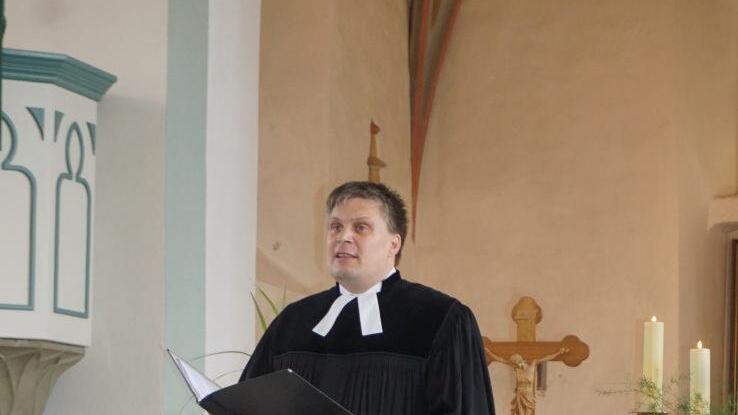 Pfarrer Carsten Friedel Foto: Marion Eckert