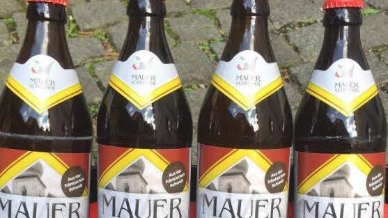 Das Mauerscheisser-Bier Foto: privat