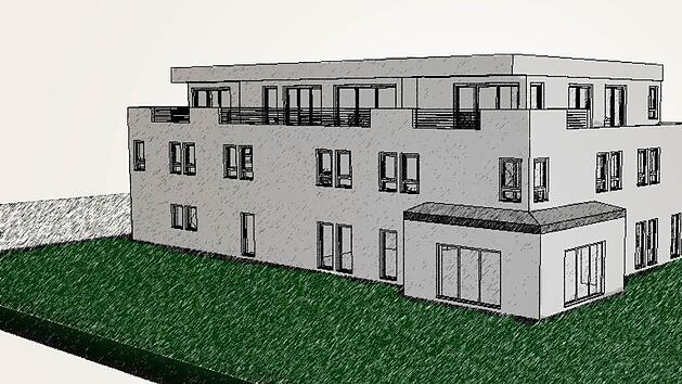 K&uuml;ps freut sich &uuml;ber ein weiteres Projekt in der Lessingstra&szlig;e. Repro: eh