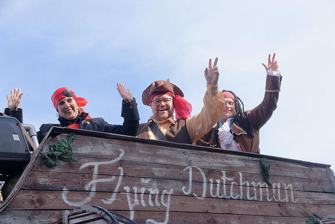 Der Jubiläumsumzug am Faschingsdienstag