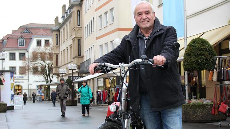 Peter Bretscher setzt sich für ein besseres Radwegenetz in der Kurstadt ein. Benedikt Borst