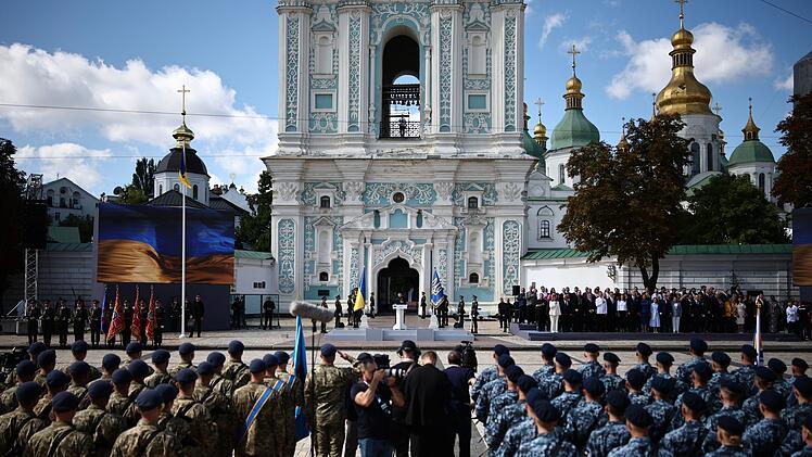 35. Jahrestag der Unabh&auml;ngigkeit der Ukraine