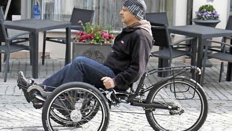 Alle möglichen Fahrräder konnten ausprobiert werden.