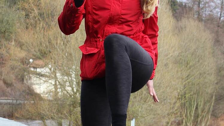 Julia Wich beim Training. Foto: Lisa Kieslinger