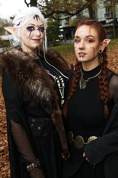 Portraits von Cosplayer*innen