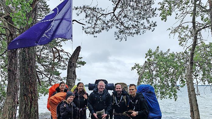 Die &bdquo;Roverstufe&ldquo; der Pfadfinder folgte einem Trekkingpfad in Schweden.