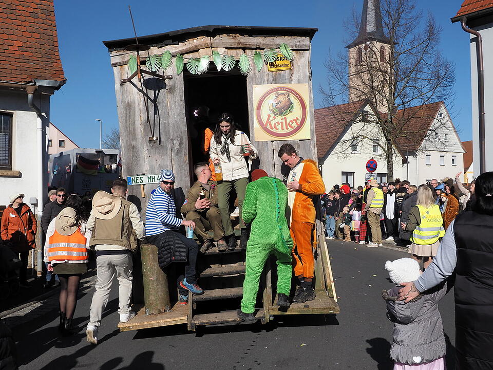 Buntes Faschingstreiben in Unterfranken!