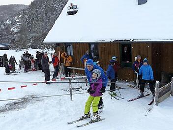 Im Jahr 1970 ist die Muggendorfer Skihütte erbaut worden.  Foto: privat