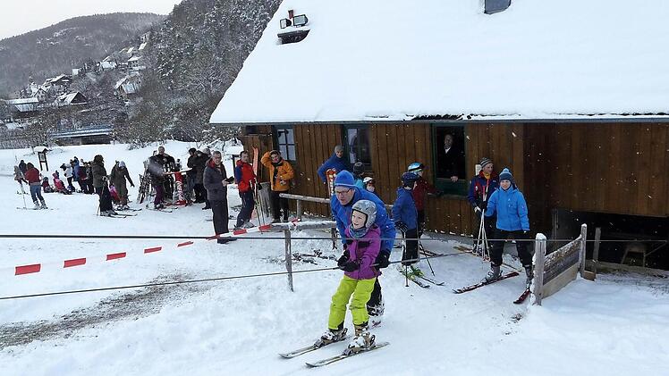 Im Jahr 1970 ist die Muggendorfer Skihütte erbaut worden.  Foto: privat