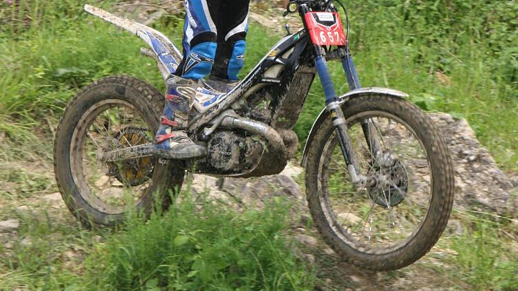 Nicolas Rutkowski auf der Strecke