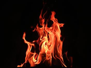 Breitengüßbach: Treppe gerät in Brand