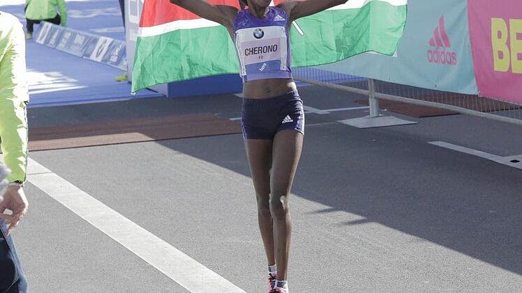 Impressionen vom Berlin-Marathon.  Foto: C. Pack