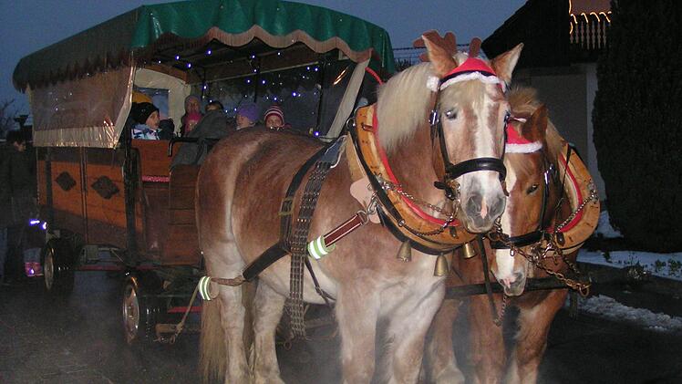 Kinder bei der Kutschenfahrt Foto: Heidi Amon