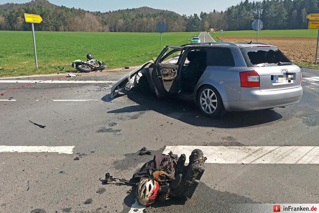 Schwerer Motorradunfall bei Hetzendorf