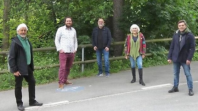 Die Vertreter von B&uuml;ndnis90/Die Gr&uuml;nen sehen positiv in die Zukunft.  Foto: rms