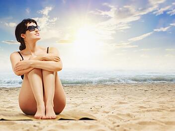 Sonnenallergie Sonne Strand