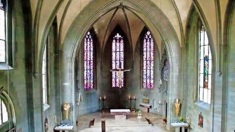 Ein letzter Blick von der Orgelempore von St. Augustin, bevor das katholische Gotteshaus für rund eineinhalb Jahre geschlossen wird.