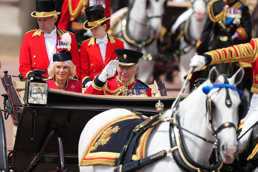 Trooping the Colour in London
