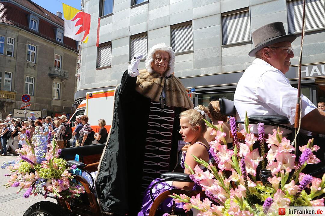 Rakoczyfest in Bad Kissingen mit Umzug; Foto: Barbara Herbst