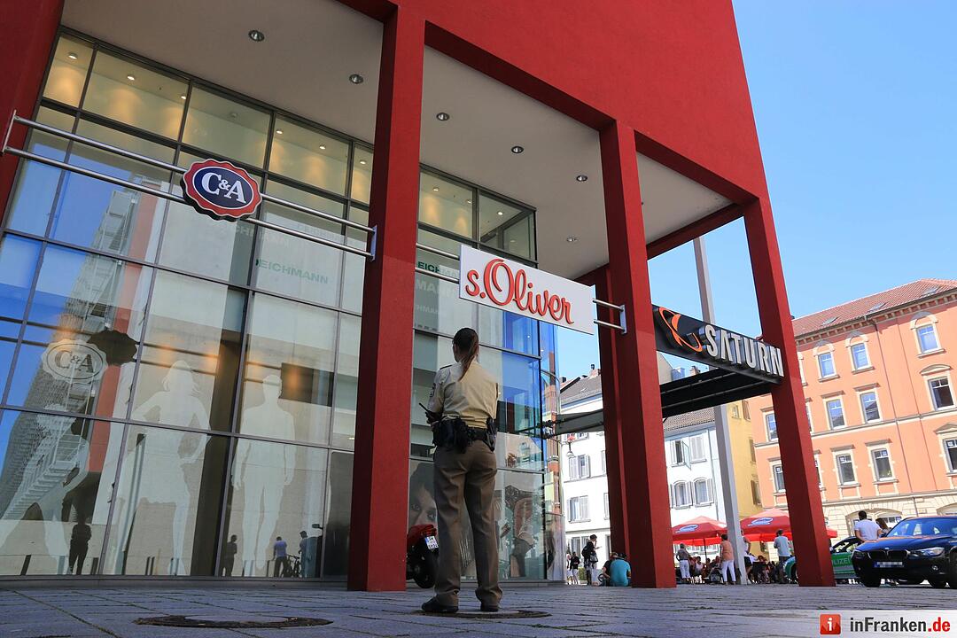 Verdächtige Person in Schweinfurter Stadtgalerie