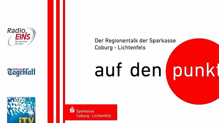 Der Regionentalk wird veranstaltet von der Sparkasse Coburg - Lichtenfels, dem Coburger Tageblatt, Radio Eins und iTV Coburg