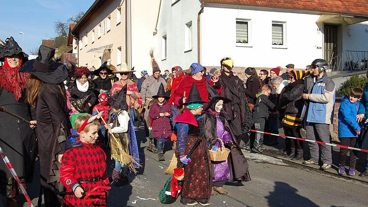 Faschingszug in Thulba  Foto: Günther Straub
