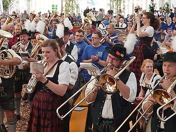 Gemeinsam musizieren ist schön. Foto: Horst Wunner