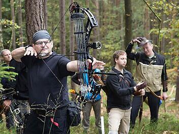 Die modernen Bögen haben mit dem Bogen eines Robin Hood kaum noch etwas gemein. Foto: Klaus Gagel