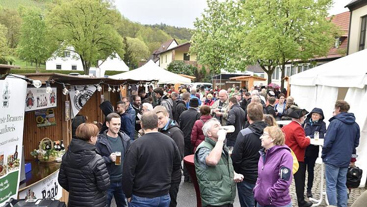 Gut besucht war das Genussfestival in Königsberg trotz des ungünstigen Wetters.