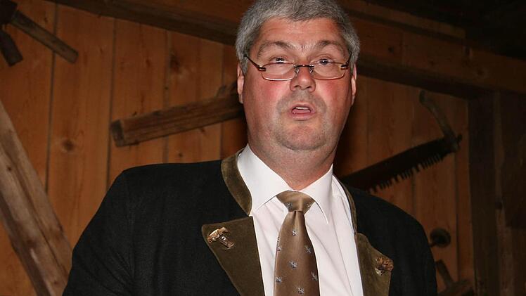 Zeigte sich mit der Ernte nicht ganz zufrieden: Der oberfränkische BBV-Präsident  Hermann Greif.