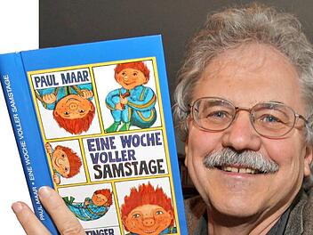 Das Sams ist sein ber&uuml;hmtestes Werk: Paul Maar, der heuer 80 wird.  Fotos: Marcus F&uuml;hrer, dpa / Private Fotosammlung Paul Maar