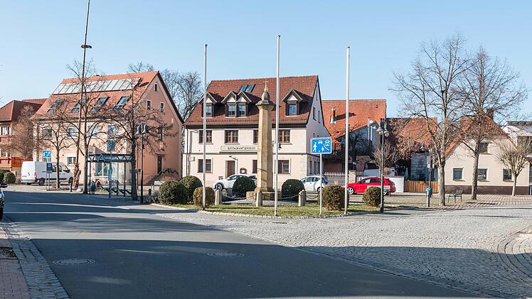 Der Marktplatz heute    Foto: Kießling