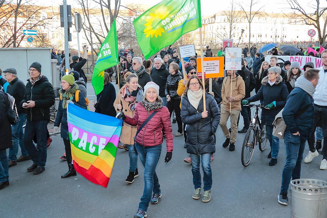 Fest der Demokratie, III. Weg und Anti-Nazi-Demonstrationen in Bamberg