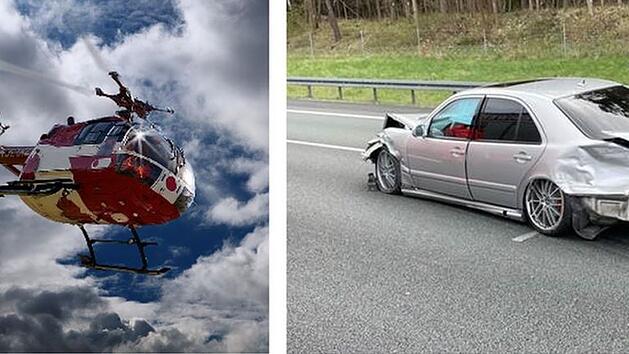Auf der A9 hat sich am Freitag ein schwerer Unfall ereignet.