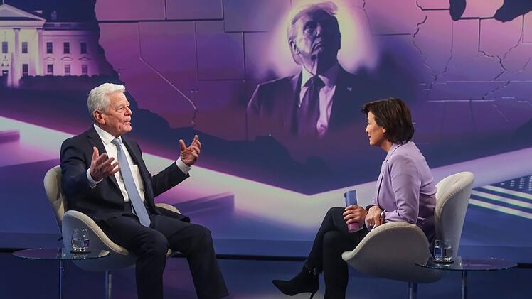 Joachim Gauck hat bei Sandra Maischberger &uuml;ber Donald Trump gesprochen.