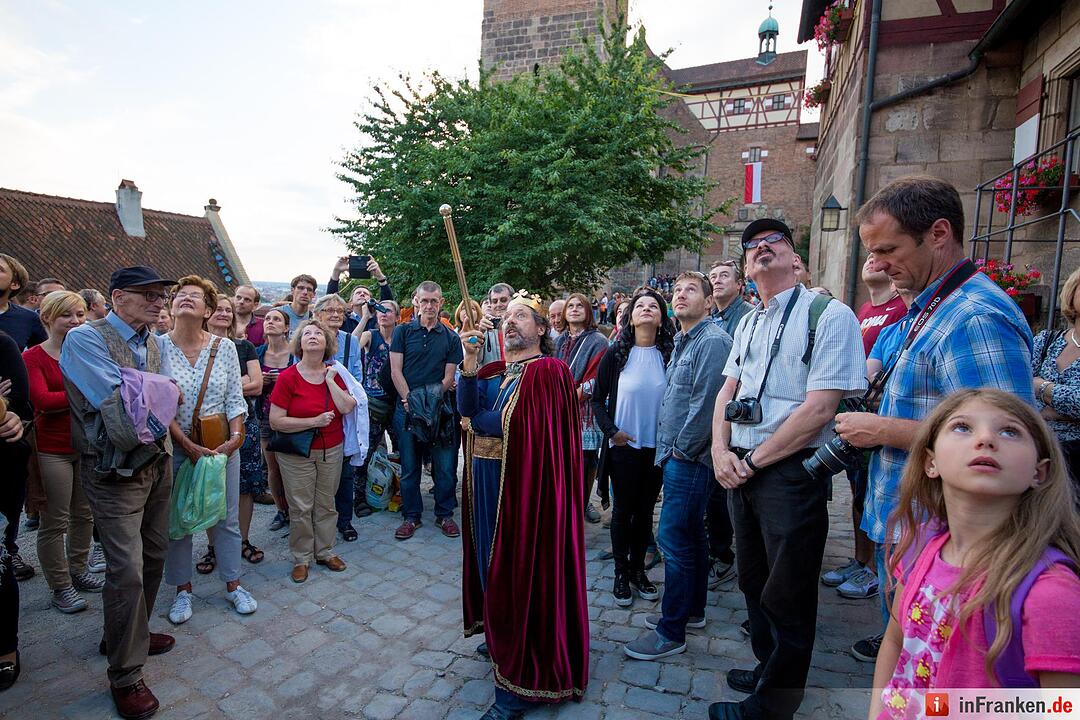 Burgfest auf der Kaiserburg in Nürnberg