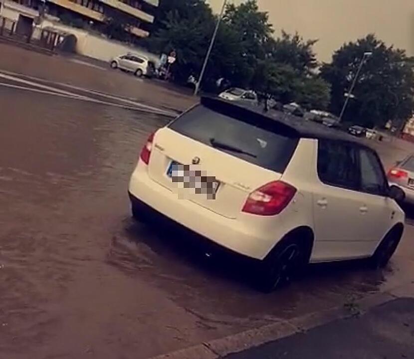 Unwetter: Überschwemmungen in Kulmbach und Kronach