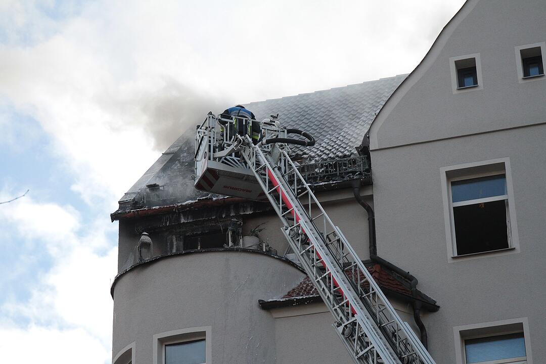 Brand in der Nürnberger Südstadt