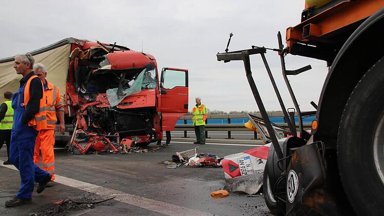 Eindrücke vom Unfall. Foto: Ralf Ruppert