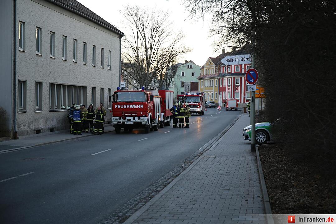 Chemieunfall in Rehauer Fabrik