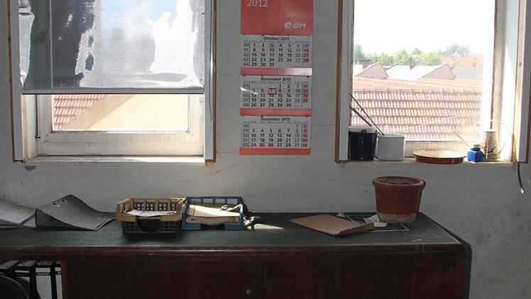 Die Büros sehen trostlos aus.